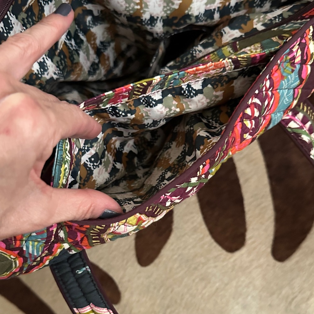 Vera Bradley Heirloom Paisley Tote - Picture 8 of 10